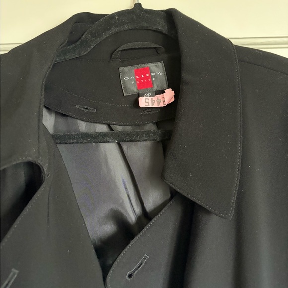 Black Trench Coat - Picture 3 of 5